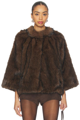 GUIZIO - Faux Fur Topper