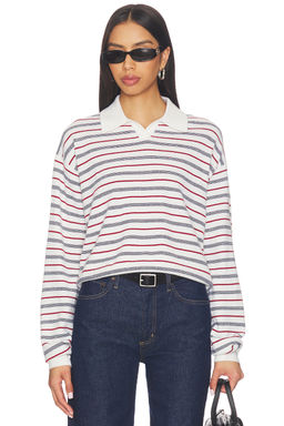 EAVES - Whinifred Knit Polo T-Shirt