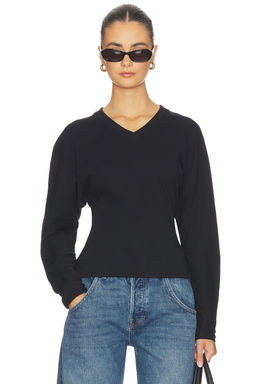 EB Denim - Acacia V Neck Long Sleeve Top