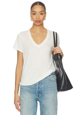 Eterne - Cotton V-neck T-shirt