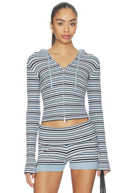 Frankies Bikinis - Heritage Cloud Knit Hoodie