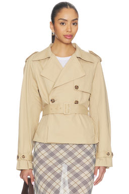 Good American - Cropped Trench Jacket