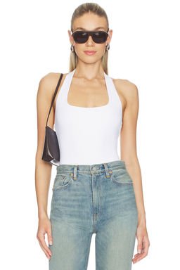 Good American - Scuba Halter Square Neck Bodysuit