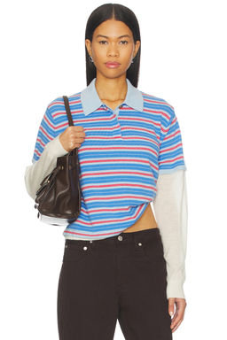 Guest In Residence - Layered Stripe Rugby