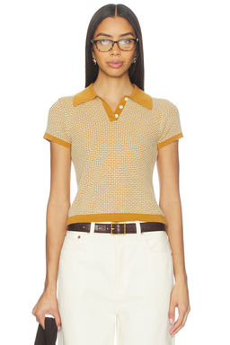 Guest In Residence - Pique Shrunken Polo T-Shirt