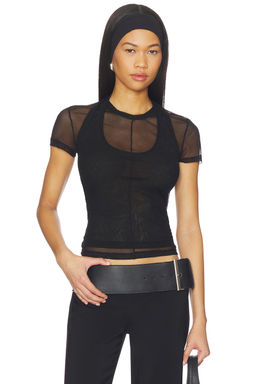 Helmut Lang - Mesh Layered Top