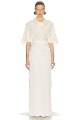 Helsa - Mix Media Scarf Dress