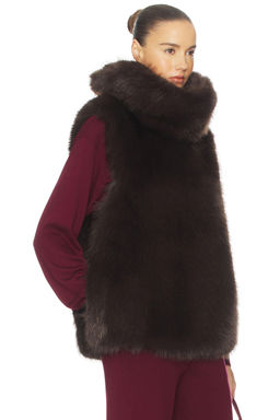 Helsa - Faux Fox Gilet