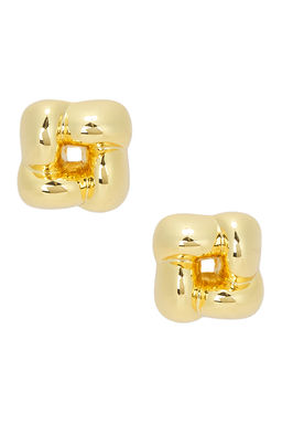 Jenny Bird - Mini Woven Square Earrings