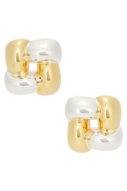 Jenny Bird - Woven Square Earrings