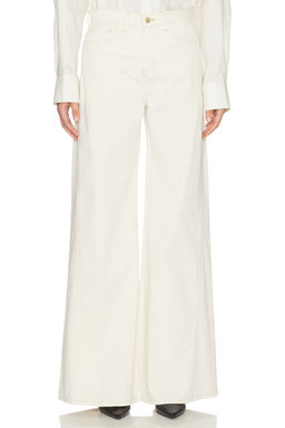 L'AGENCE - Beau High Rise T-seam Wide Leg Jean