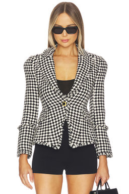 L'AGENCE - Kaisley Blazer With Fray