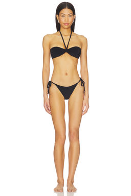Lisa Marie Fernandez - Bandeau String Bikini Set