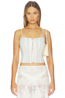 LoveShackFancy - Bensen Bustier Top