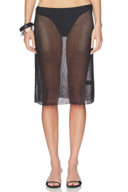 LIONESS - Luminous Midi Skirt