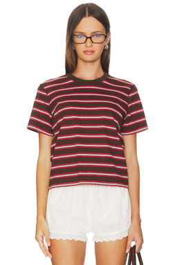 La Ligne - Multi Striped Boyfriend Tee