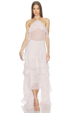 LOBA - Alejandra Ruffle Gown
