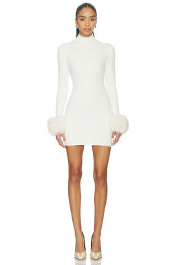 Lovers and Friends - Britt Faux Fur Cuff Dress
