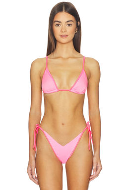 Maaji - Taffy Ginger Triangle Bikini Top