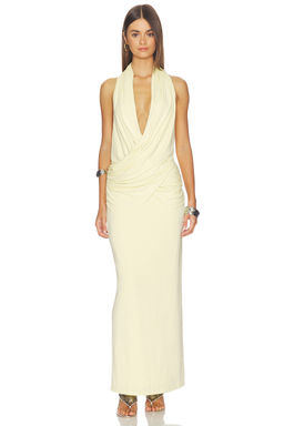 Misha - The Cabana Cupro Dress