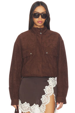 MORE TO COME - Kaydee Faux Suede Jacket