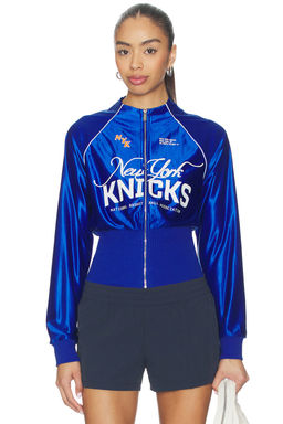 Off Season - NY Knicks Cropped Track Jacket