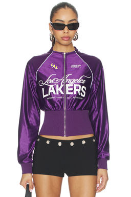 Off Season - LA Lakers Cropped Track Jacket