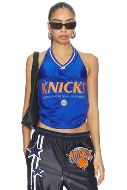 Off Season - NY Knicks Jersey Halter Top