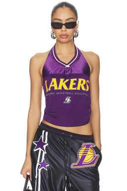 Off Season - LA Lakers Jersey Halter Top