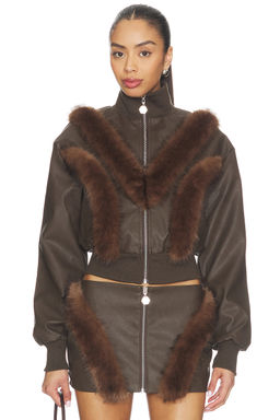 Ow Collection - Bela Faux Fur Jacket