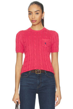 POLO RALPH LAUREN - Short Sleeve Pullover Sweater