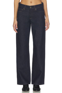 Rag & Bone - Saige Low Rise Full Straight Jeans in Twilight Rinse