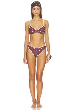 Rowen Rose - Bikini Printed Lycra