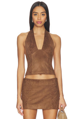 Runaway The Label - Kitty V-neck Halter Top