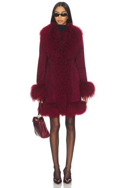 Susanna Chow - Dorothy Suede Midi Coat