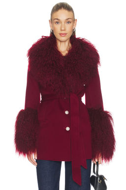 Susanna Chow - x REVOLVE Mimi Cashmere Shearling Coat