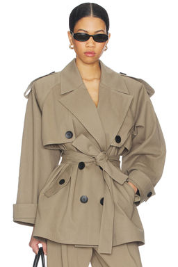 SELMACILEK - Khaki Terra Trenchcoat