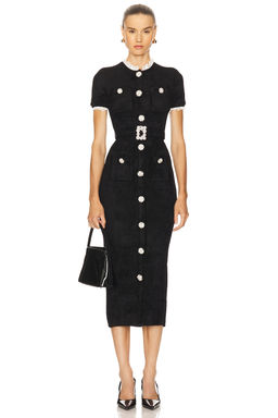 self-portrait - Chenille Knit Dress