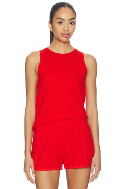 Soft Goat - Pointelle Singlet Top