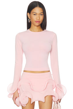 Sid Neigum - Wave Sleeve Bamboo Top