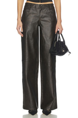 superdown - Ana Faux Leather Pant