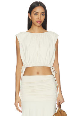 Susana Monaco - Gathered Side Tie Top