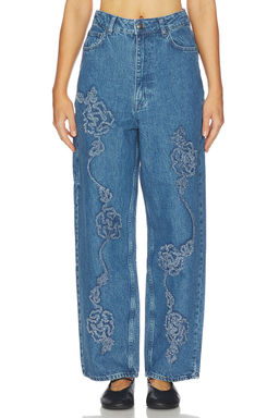 ROTATE - Denim Boyfriend Jeans