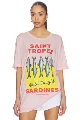 The Laundry Room - Saint Tropez Sardines Oversized Tee