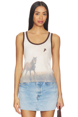 The Laundry Room - Ranch Life Smu Rib Tank Top