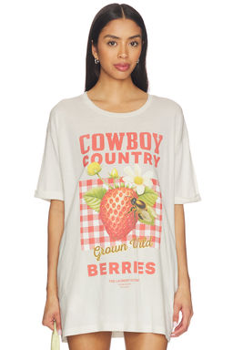 The Laundry Room - Cowboy Country Berries Oversized Tee
