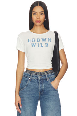 The Laundry Room - Grown Wild Denim Baby Tee
