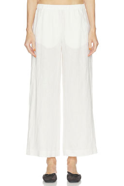 Velvet By Graham & Spencer - Lola Woven Linen Pant
