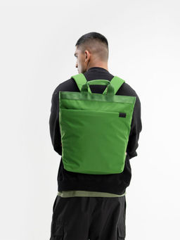 DailyObjects - Unisex Solid Pivot Carrypack Backpack - Seagrass (M)