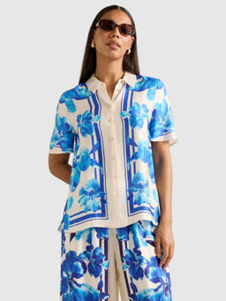 Forever New - Mabel Floral Print Short Sleeve Shirt